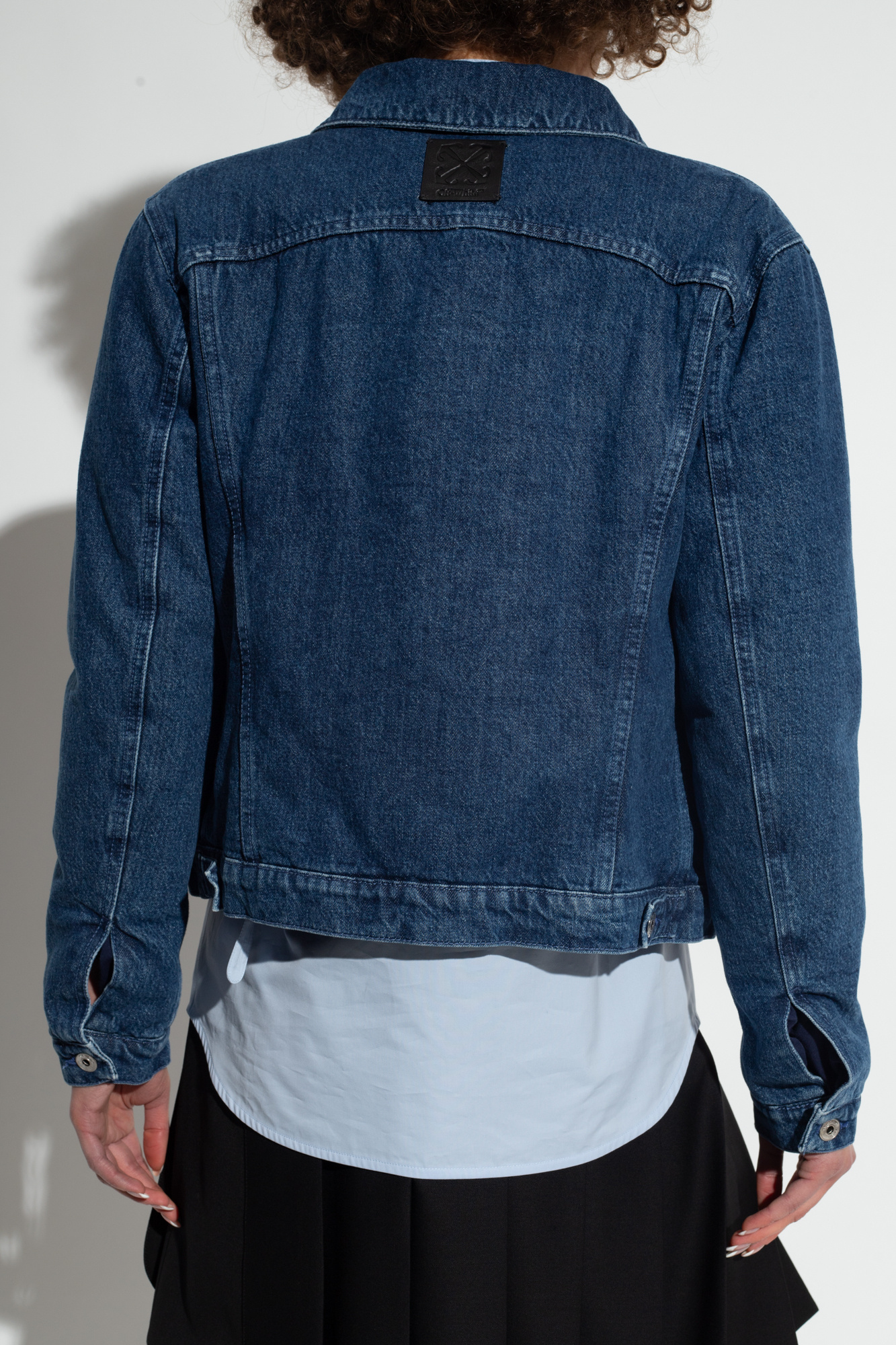 Off white blue hot sale denim jacket